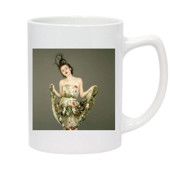 Helena Bonham Carter 14oz White Statesman Mug