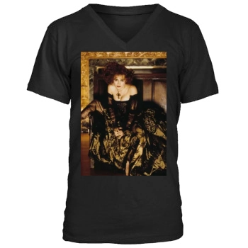 Helena Bonham Carter Men's V-Neck T-Shirt