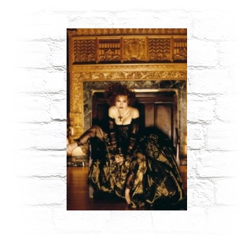 Helena Bonham Carter Metal Wall Art