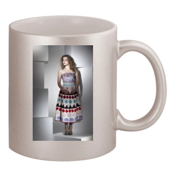 Helena Bonham Carter 11oz Metallic Silver Mug