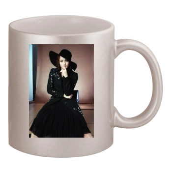 Helena Bonham Carter 11oz Metallic Silver Mug