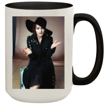 Helena Bonham Carter 15oz Colored Inner & Handle Mug