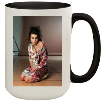 Helena Bonham Carter 15oz Colored Inner & Handle Mug