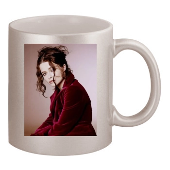 Helena Bonham Carter 11oz Metallic Silver Mug