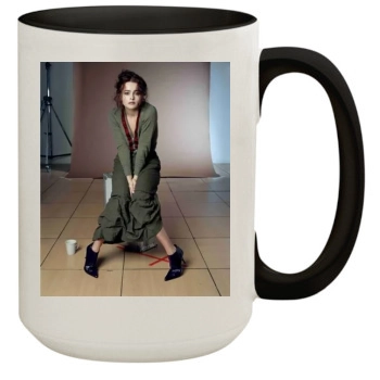 Helena Bonham Carter 15oz Colored Inner & Handle Mug