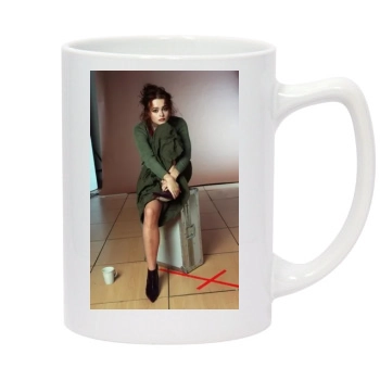 Helena Bonham Carter 14oz White Statesman Mug