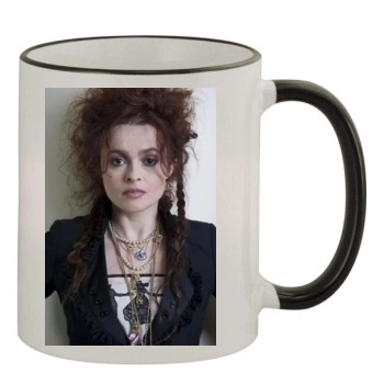 Helena Bonham Carter 11oz Colored Rim & Handle Mug