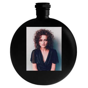 Helena Bonham Carter Round Flask