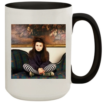 Helena Bonham Carter 15oz Colored Inner & Handle Mug