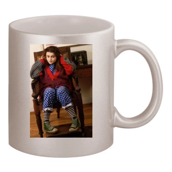 Helena Bonham Carter 11oz Metallic Silver Mug