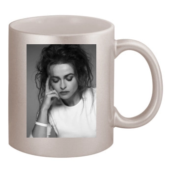 Helena Bonham Carter 11oz Metallic Silver Mug