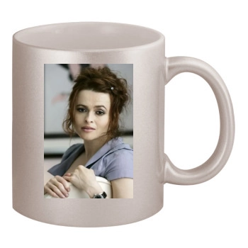 Helena Bonham Carter 11oz Metallic Silver Mug