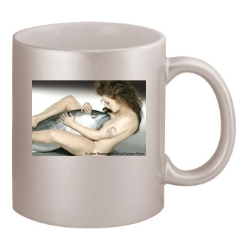 Helena Bonham Carter 11oz Metallic Silver Mug