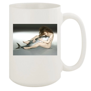 Helena Bonham Carter 15oz White Mug