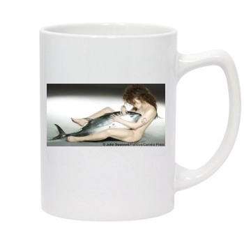 Helena Bonham Carter 14oz White Statesman Mug