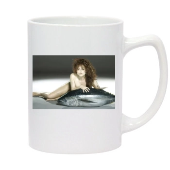 Helena Bonham Carter 14oz White Statesman Mug