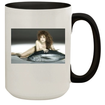 Helena Bonham Carter 15oz Colored Inner & Handle Mug