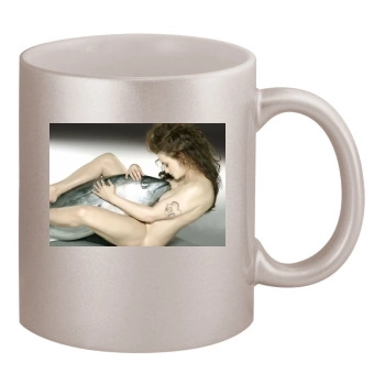 Helena Bonham Carter 11oz Metallic Silver Mug