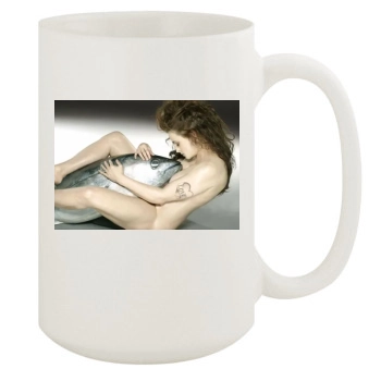 Helena Bonham Carter 15oz White Mug