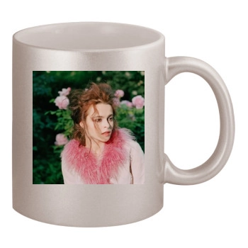 Helena Bonham Carter 11oz Metallic Silver Mug