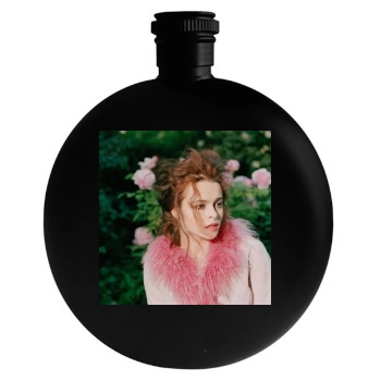 Helena Bonham Carter Round Flask