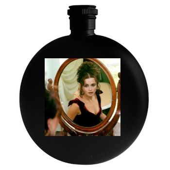 Helena Bonham Carter Round Flask