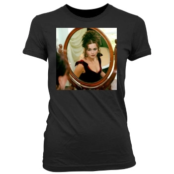 Helena Bonham Carter Women's Junior Cut Crewneck T-Shirt