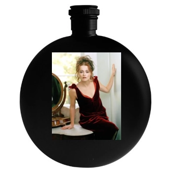 Helena Bonham Carter Round Flask