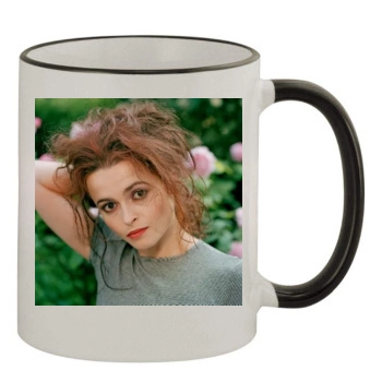 Helena Bonham Carter 11oz Colored Rim & Handle Mug