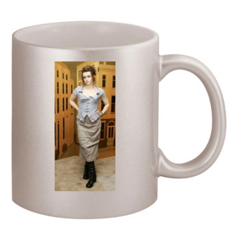 Helena Bonham Carter 11oz Metallic Silver Mug