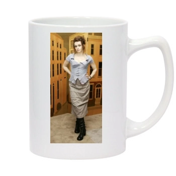 Helena Bonham Carter 14oz White Statesman Mug