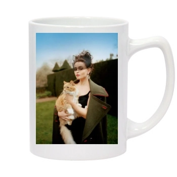 Helena Bonham Carter 14oz White Statesman Mug