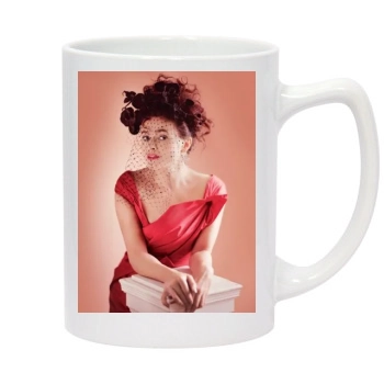 Helena Bonham Carter 14oz White Statesman Mug