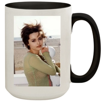 Helena Bonham Carter 15oz Colored Inner & Handle Mug