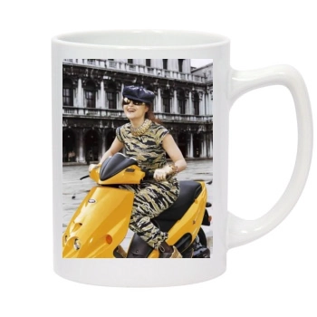 Helena Bonham Carter 14oz White Statesman Mug