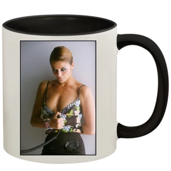 Helena Christensen 11oz Colored Inner & Handle Mug