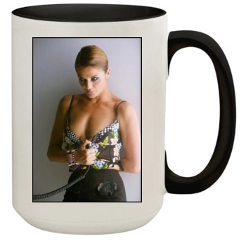 Helena Christensen 15oz Colored Inner & Handle Mug