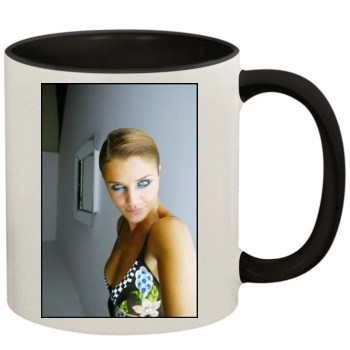 Helena Christensen 11oz Colored Inner & Handle Mug