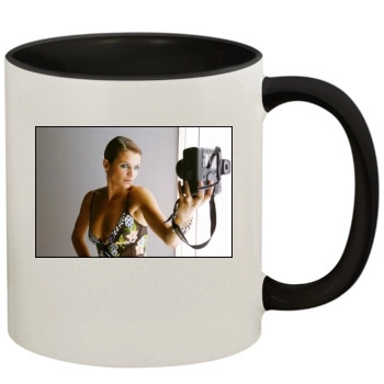 Helena Christensen 11oz Colored Inner & Handle Mug