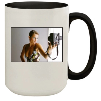 Helena Christensen 15oz Colored Inner & Handle Mug