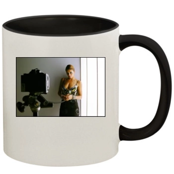 Helena Christensen 11oz Colored Inner & Handle Mug