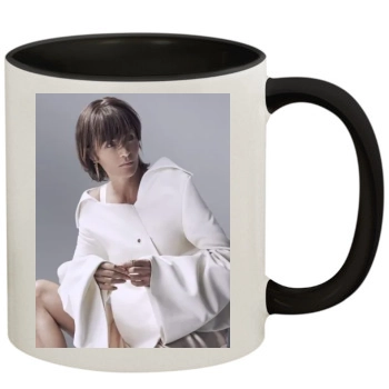 Helena Christensen 11oz Colored Inner & Handle Mug