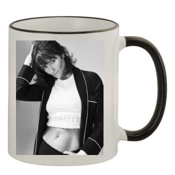 Helena Christensen 11oz Colored Rim & Handle Mug