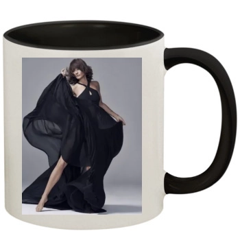 Helena Christensen 11oz Colored Inner & Handle Mug