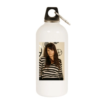 Helena Christensen White Water Bottle With Carabiner