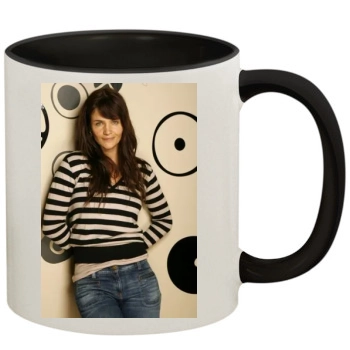 Helena Christensen 11oz Colored Inner & Handle Mug