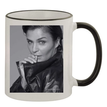 Helena Christensen 11oz Colored Rim & Handle Mug