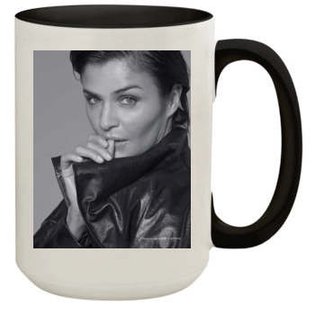 Helena Christensen 15oz Colored Inner & Handle Mug