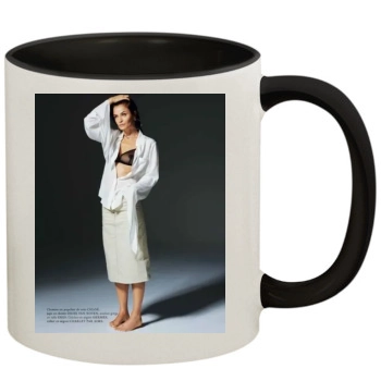 Helena Christensen 11oz Colored Inner & Handle Mug