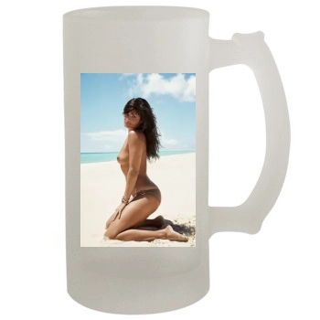 Helena Christensen 16oz Frosted Beer Stein